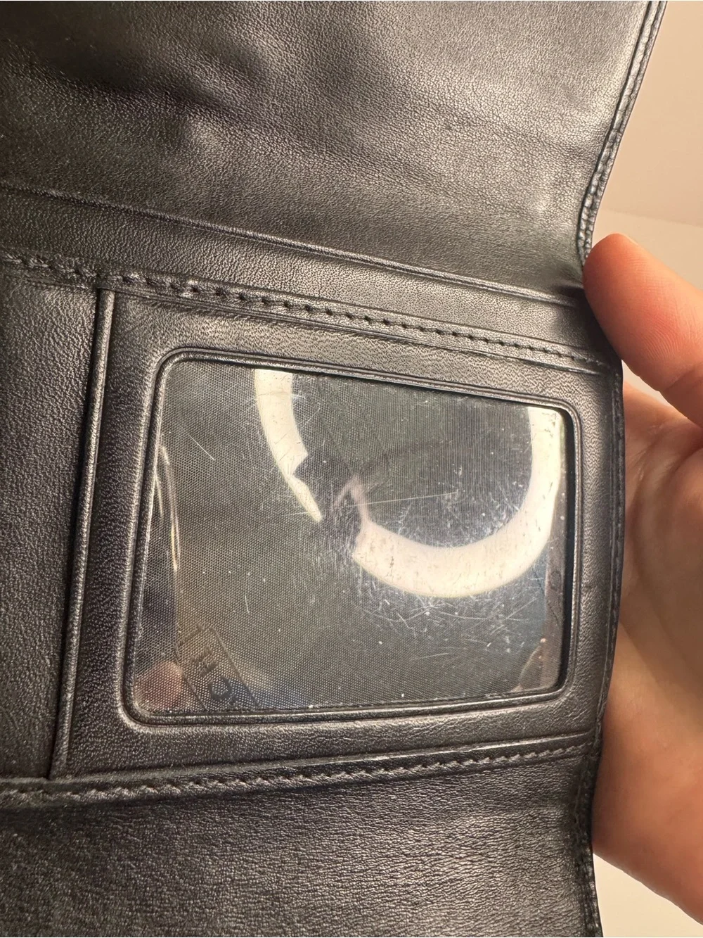 💖 #331 Coach Vintage SoHo Signature Buckle Trifold Long Wallet